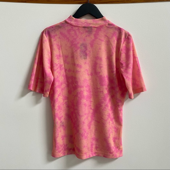 Mockneck Tie Dye Tee - Picture 4 of 4